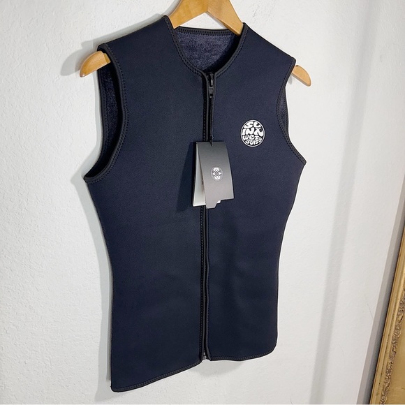 NWT SLINX 3mm Neoprene Wetsuit Top Vest Thermal Warm Sleeveless Vest Size Large - Picture 3 of 11